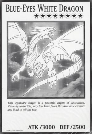 Blue-Eyes White Dragon (Oversized) Common - Trinity Hobby