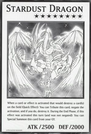 Stardust Dragon (Oversized) Common - Trinity Hobby
