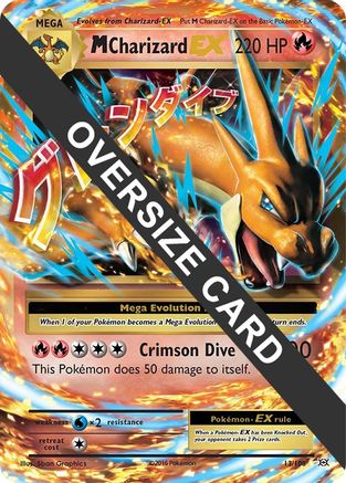 M Charizard EX (13/106) (Jumbo Card) [XY: Flashfire] - Trinity Hobby