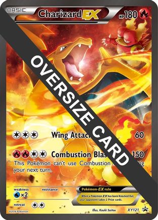 Charizard EX (XY121) (Jumbo Card) [XY: Black Star Promos] - Trinity Hobby