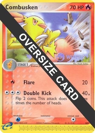 Combusken (009) (Jumbo Card) [Nintendo: Black Star Promos] - Trinity Hobby