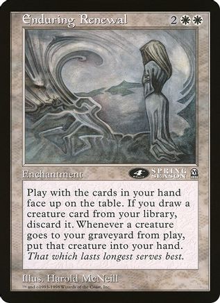 Enduring Renewal (4th Place) (Arena League)  (OVER-) - [Oversize Cards] - Trinity Hobby