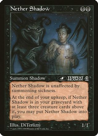 Nether Shadow (4th Place) (Arena League)  (OVER-) - [Oversize Cards]