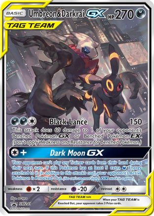Umbreon & Darkrai GX (SM241) [Sun & Moon: Black Star Promos] - Trinity Hobby