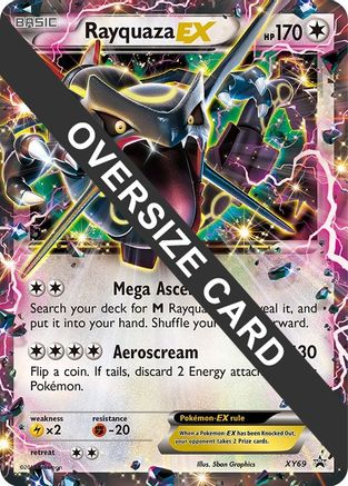 Rayquaza EX (XY69) (Jumbo Card) [XY: Black Star Promos] - Trinity Hobby
