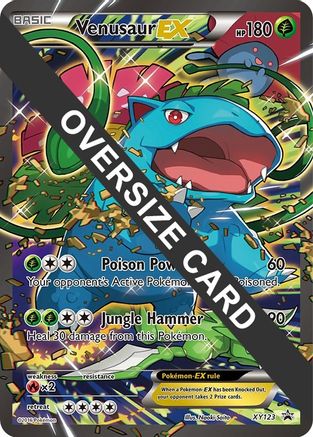 Venusaur EX (XY123) (Jumbo Card) [XY: Black Star Promos] - Trinity Hobby