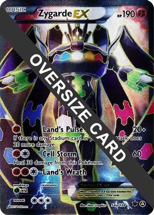 Zygarde EX (54/124) (Jumbo Card) [XY: Fates Collide] - Trinity Hobby