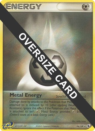 Metal Energy (94/109) (Jumbo Card) [EX: Ruby & Sapphire] - Trinity Hobby