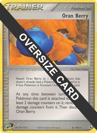 Oran Berry (85/109) (Jumbo Card) [EX: Ruby & Sapphire] - Trinity Hobby