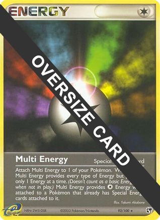 Multi Energy (93/100) (Jumbo Card) [EX: Sandstorm] - Trinity Hobby