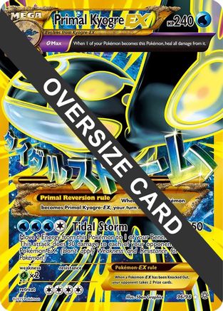 Primal Kyogre EX (96/98) (Jumbo Card) [XY: Ancient Origins] - Trinity Hobby
