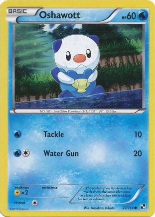 Oshawott (27/114) [Alternate Art Promos] - Trinity Hobby