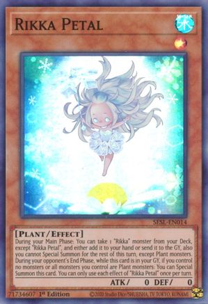 Rikka Petal [SESL-EN014] Super Rare - Trinity Hobby