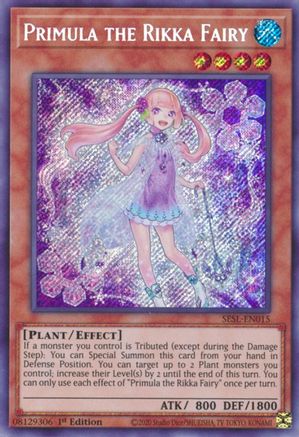 Primula the Rikka Fairy [SESL-EN015] Secret Rare - Trinity Hobby