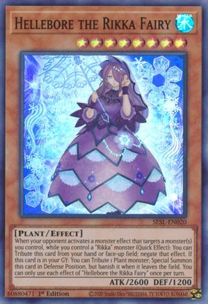 Hellebore the Rikka Fairy [SESL-EN020] Super Rare - Trinity Hobby