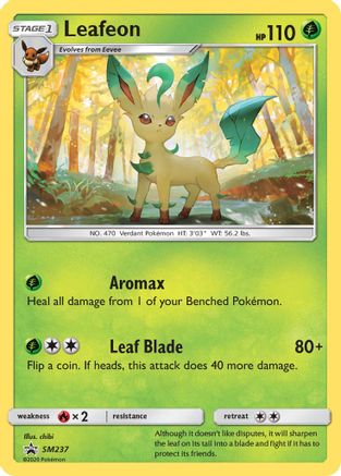 Leafeon (SM237) [Sun & Moon: Black Star Promos] - Trinity Hobby