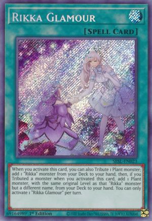 Rikka Glamour [SESL-EN023] Secret Rare - Trinity Hobby