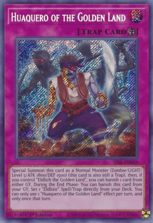 Huaquero of the Golden Land [SESL-EN033] Secret Rare - Trinity Hobby