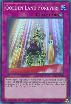 Golden Land Forever! [SESL-EN035] Super Rare - Trinity Hobby