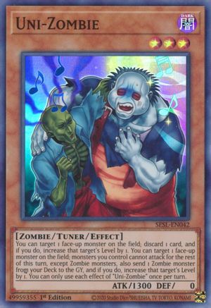 Uni-Zombie [SESL-EN042] Super Rare - Trinity Hobby