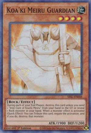 Koa'ki Meiru Guardian [SESL-EN048] Super Rare - Trinity Hobby