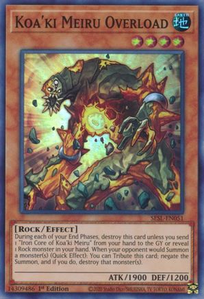 Koa'ki Meiru Overload [SESL-EN051] Super Rare - Trinity Hobby