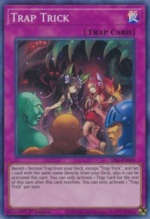 Trap Trick [SESL-EN060] Super Rare - Trinity Hobby