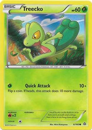 Treecko (Sheen Holo) - (006/160) Holofoil [Miscellaneous Cards & Products]