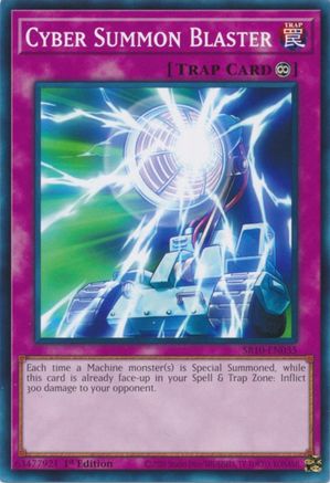 Cyber Summon Blaster [SR10-EN035] Common - Trinity Hobby