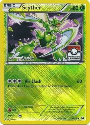 Scyther (4/108) (League Promo 2nd Place) [Black & White: Dark Explorers] - Trinity Hobby