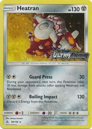 Heatran (88/156) [Alternate Art Promos] - Trinity Hobby