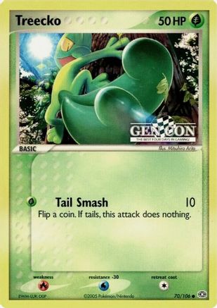 Treecko (GEN CON) - (070/106) [Miscellaneous Cards & Products]