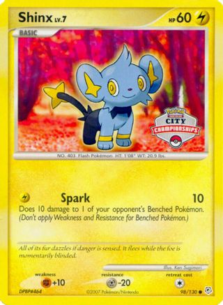 Shinx (98/130) (City Championships Promo) [Nintendo: Black Star Promos] - Trinity Hobby
