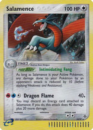 Salamence (19/97) (League Promo 2004) [League & Championship Cards] - Trinity Hobby