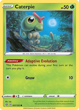 Caterpie (001/192) [Sword & Shield: Rebel Clash] - Trinity Hobby