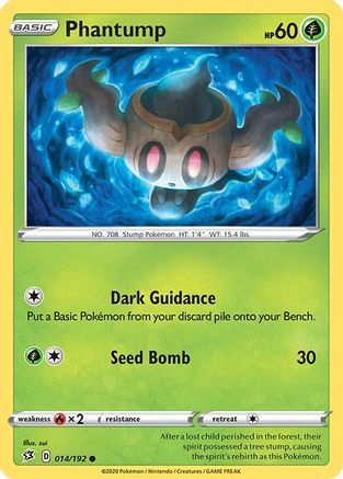 Phantump (014/192) [Sword & Shield: Rebel Clash] - Trinity Hobby