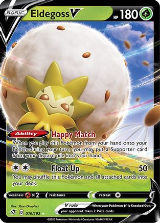 Eldegoss V (019/192) [Sword & Shield: Rebel Clash] - Trinity Hobby