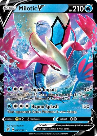 Milotic V (043/192) [Sword & Shield: Rebel Clash] - Trinity Hobby