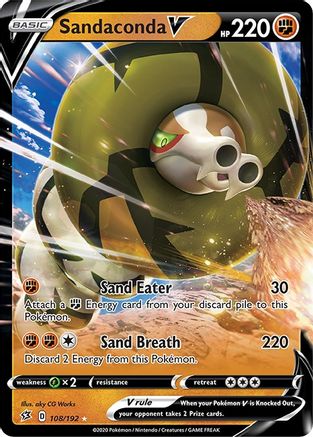Sandaconda V (108/192) [Sword & Shield: Rebel Clash] - Trinity Hobby