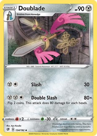Doublade (134/192) [Sword & Shield: Rebel Clash] - Trinity Hobby