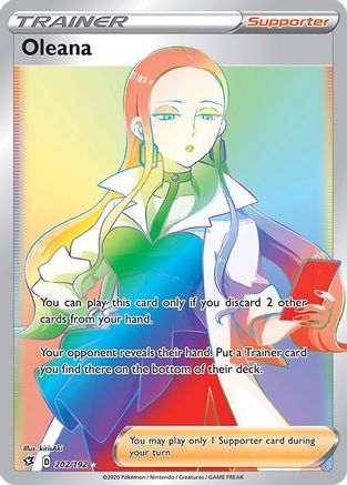 Oleana (202/192) [Sword & Shield: Rebel Clash] - Trinity Hobby