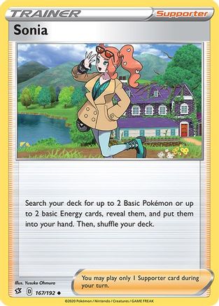 Sonia (167/192) [Sword & Shield: Rebel Clash] - Trinity Hobby
