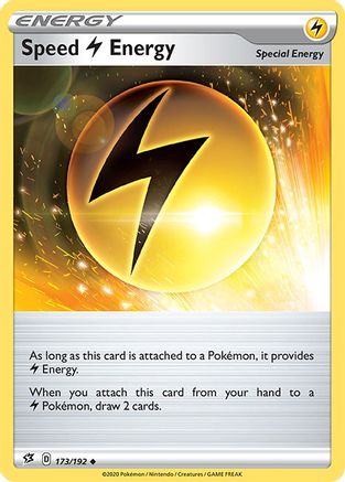 Speed Lightning Energy (173/192) [Sword & Shield: Rebel Clash] - Trinity Hobby