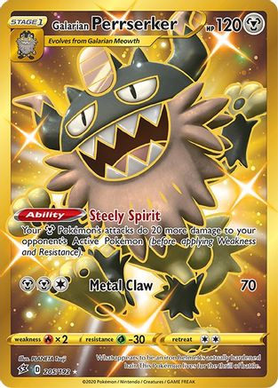 Galarian Perrserker (205/192) [Sword & Shield: Rebel Clash] - Trinity Hobby