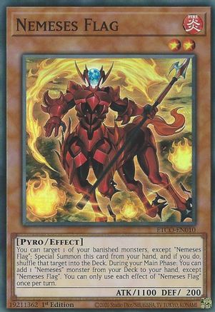 Nemeses Flag [ETCO-EN010] Super Rare - Trinity Hobby