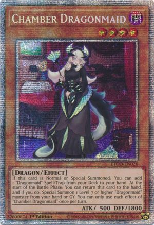 Chamber Dragonmaid [ETCO-EN026] Starlight Rare - Trinity Hobby