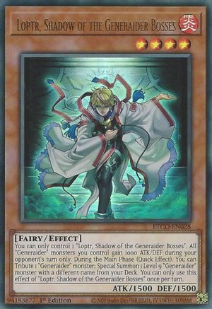 Loptr, Shadow of the Generaider Bosses [ETCO-EN028] Ultra Rare - Trinity Hobby