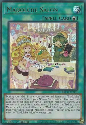 Madolche Salon [ETCO-EN064] Ultra Rare - Trinity Hobby