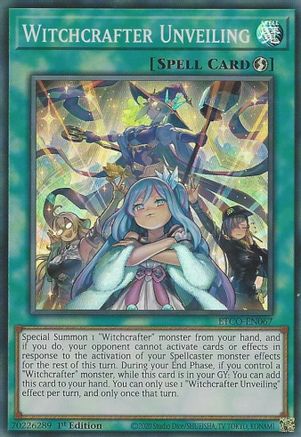 Witchcrafter Unveiling [ETCO-EN067] Super Rare - Trinity Hobby