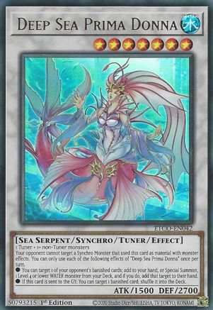 Deep Sea Prima Donna [ETCO-EN042] Ultra Rare - Trinity Hobby